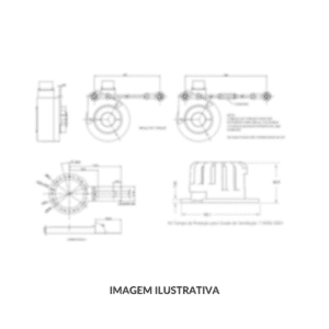 kit hs35r fixacao